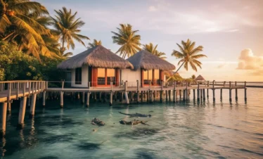 Snorkel the Vibrant Coral Reefs and Lagoons in the Maldives