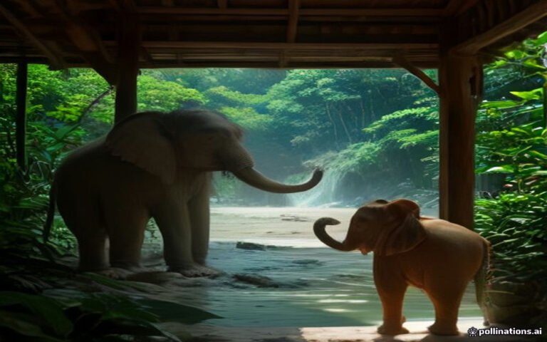 SD4: Flying Hanuman 3 + Elephant Feeding (Zipline 12 PF + Elephant Feeding)